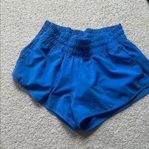 Aerie Vibrant Blue Athletic Shorts
